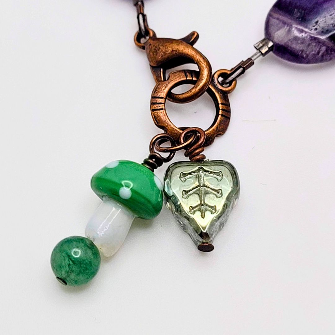 Aventurine Leaf Bracelet